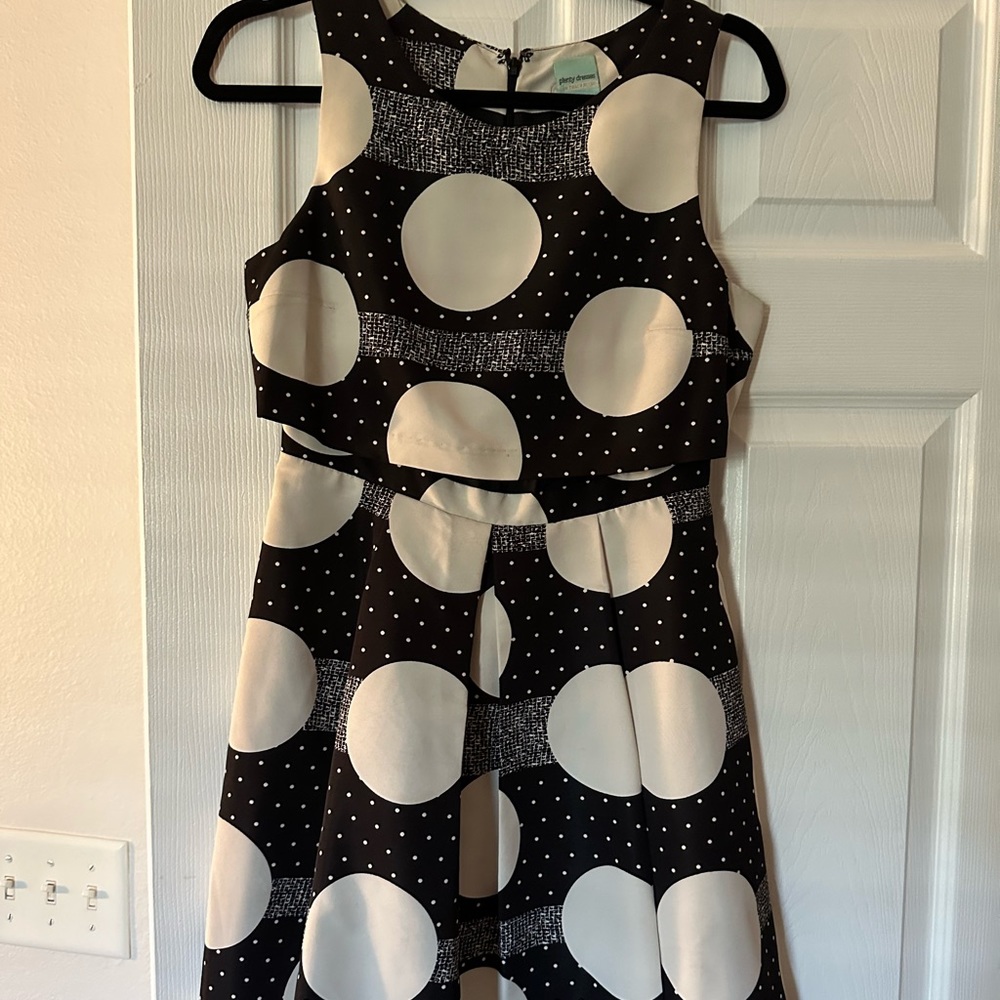 Tracy Reese Polka Dot A-Line Dress